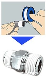 如何缠绕密封胶带 密封剂应用处理