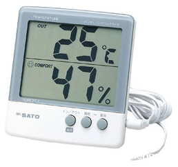 PC-5000TRH II佐藤SATO温湿度计1050-00温度计