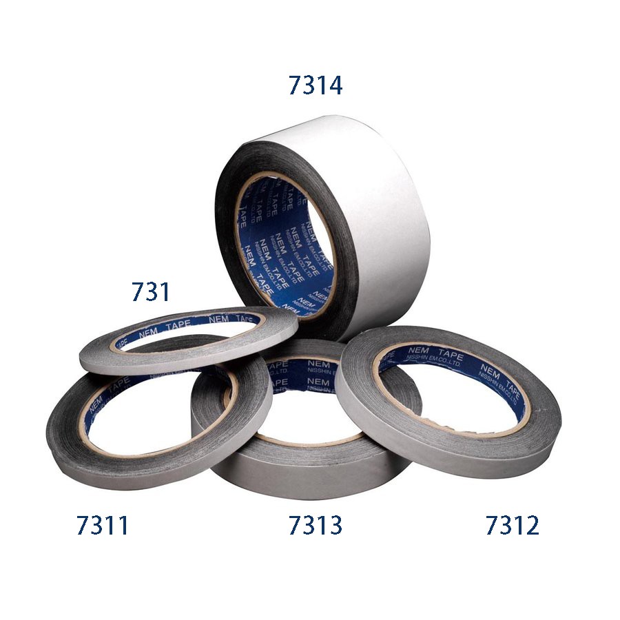 日本NEM日新731导电性碳两面胶带
