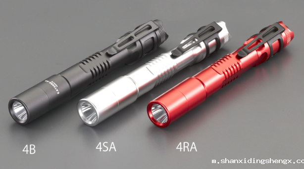 日本ESCO喜一手电筒/ LED（黑色） EA758RE-4B