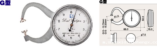 日本KORI古里卡规G型G-10 G-15