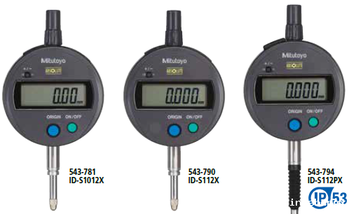 日本三丰Mitutoyo数显指示表543-781 ID-S1012X