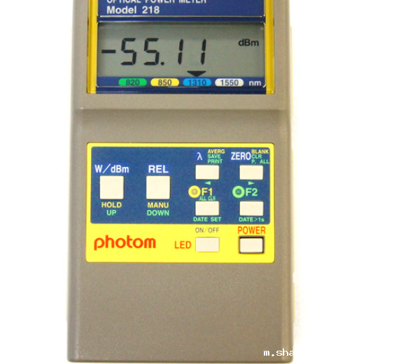 日本PHOTOM光纤检测仪218波长光功率计