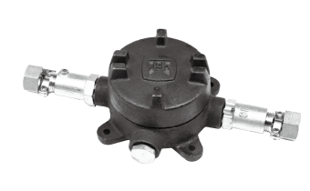 上海共和电业kyowa耐压防爆型连接箱等级、爆炸临界点2G4 ●连接载荷传感器的电缆时, 以及使用多个传感器集中输入时使用JBS-C