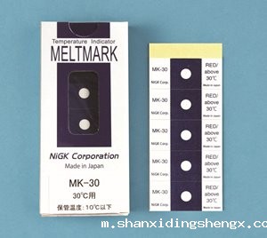 nichigi日油技研MK-30冷链温度指示材料