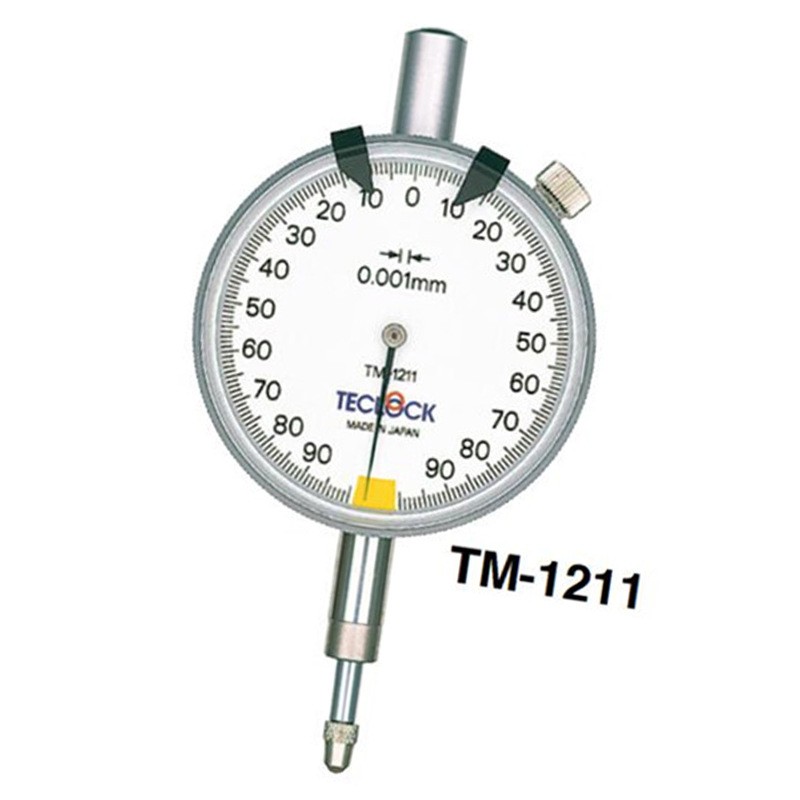 日本TECLOCK得乐千分表TM-1211全程型测量指针式千分表