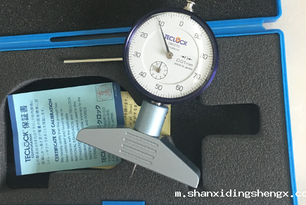 正品日本TECLOCK得乐深度计DM-210深度表DM-250
