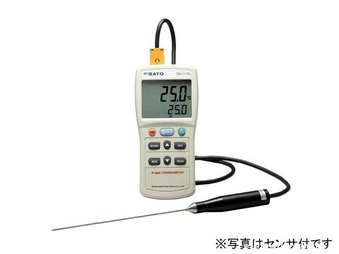 日本进口佐藤SATO数字温度计热电偶K型SK-1110