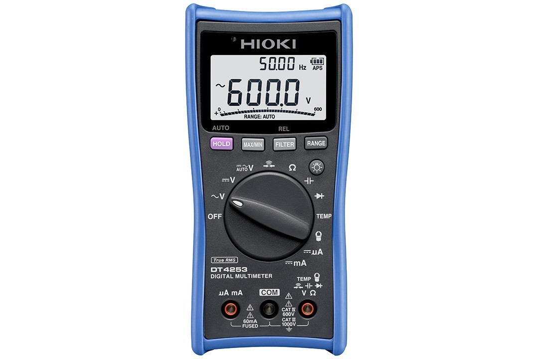 日本进口hioki日置钳形表万用表绝缘电阻数字万用表DT4253