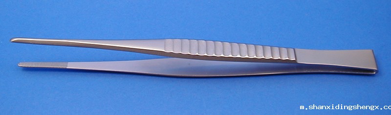 日本kfi进口幸和镊子K-37 V弯无钩