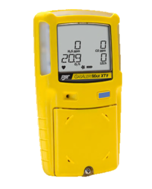 可穿戴吸入式气体检测仪GasAlertMax XTⅡ